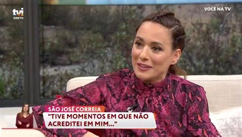 São josé correia está a atravessar um momento delicado na sua vida. São José Correia: «O meu namorado é das pessoas que mais ...