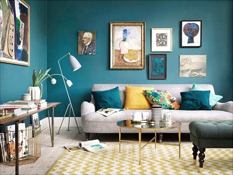 Teal Yellow And Grey Living Room Ideas Living Room Home Decorating