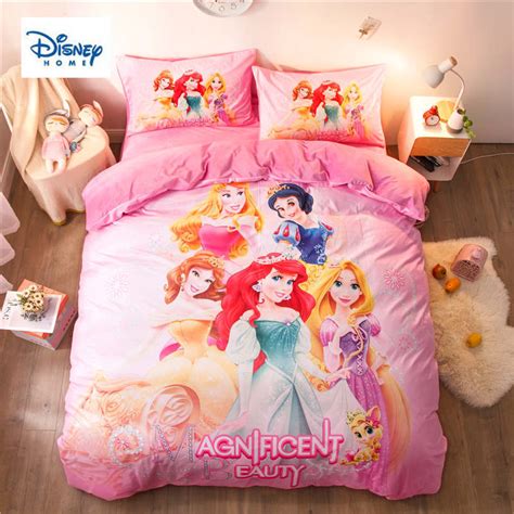 This page contains affiliate links. Pink Disney Princess Bedding setS for Kids Girls Comforter ...