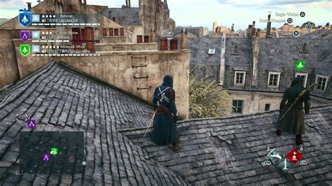 Assassin S Creed Unity Free Roam Player Co Op Parkour Youtube