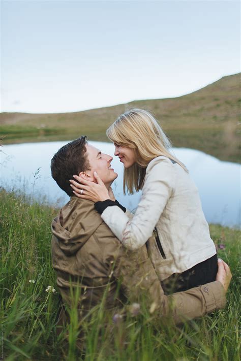 A Young Couple Being Playful By Stocksy Contributor A Model Photographer Stocksy