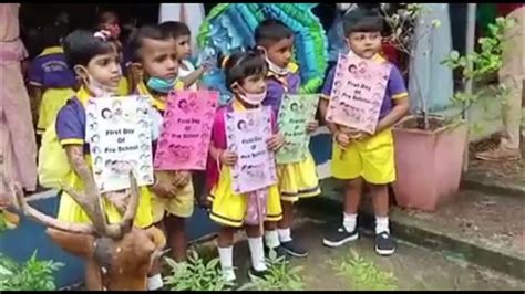 Piyawara Daham Pahana Pre School2022 First Day Of Pre School Youtube