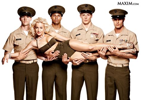 Kellie Pickler Heats Up Maxims Military Salute Nc Film News