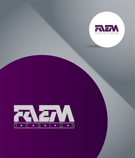 Faem Design Logo Ident On Behance