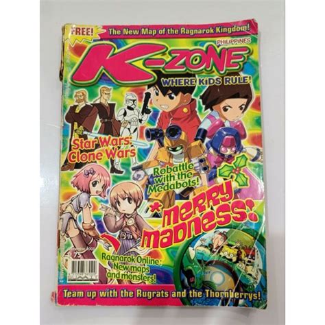 K Zone Early 2000s Issue Please Read Description Shopee Philippines