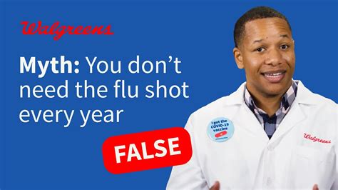 Myth You Dont Need The Flu Shot Every Year False Walgreens Youtube