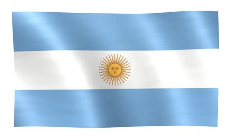 Argentina Flag Map Png