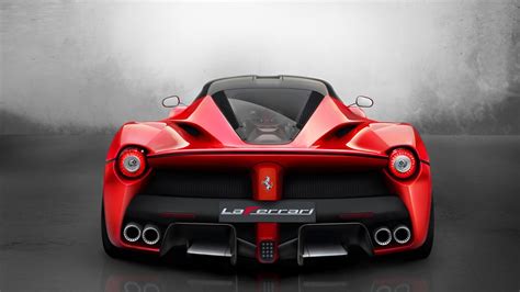 2013 Ferrari Laferrari Red Supercar Hd Wallpapers 5 1366x768