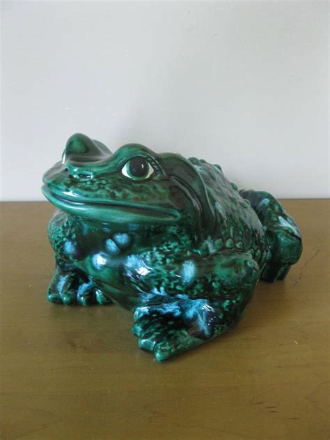 Vintage 70s Large Ceramic Frog Ceramic Toad Arnels Ceramic Etsy
