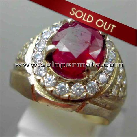 Batu Permata Ruby Corundum 24 E04 Batu Emerald Cut Toko Batu Akik Permata Mulia Natural