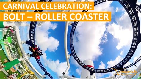 Bolt Roller Coaster Carnival Celebration 4k Youtube