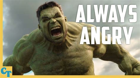 Psychology Of A Hero Hulk And Anger Management Youtube
