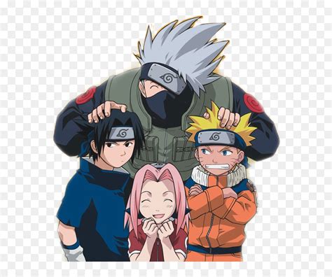 Naruto Sasuke Sakura Y Kakashi Hd Png Download Vhv