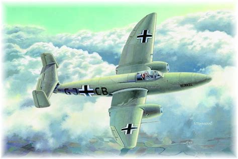 Heinkel He 280 Aircraft Painting Aircraft Art Aircraft Design