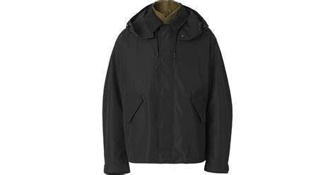 Burberry Leather Hooded Parka With Detachable Warmer In Black For Men