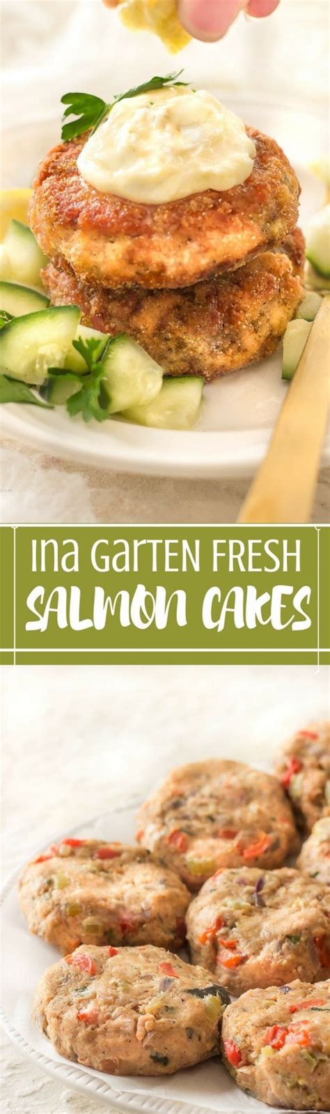 Ina Garten Aka Barefoot Contessa Fresh Salmon Cakes Recipe Salmon