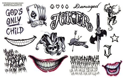 25 Badass Mini Harley Quinn Tattoo Designs For Comic Book Fans