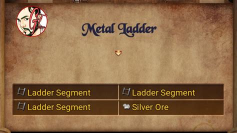 Metal Ladder Crafting Ladder Segment Silver Ore All Items Location Treasure Of Nadia Youtube