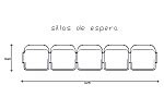 Specifically, what measurement on a chair is considered the correct terminology for seat depth? bloques Cad, Autocad, arquitectura, download, 2d, 3d, dwg ...