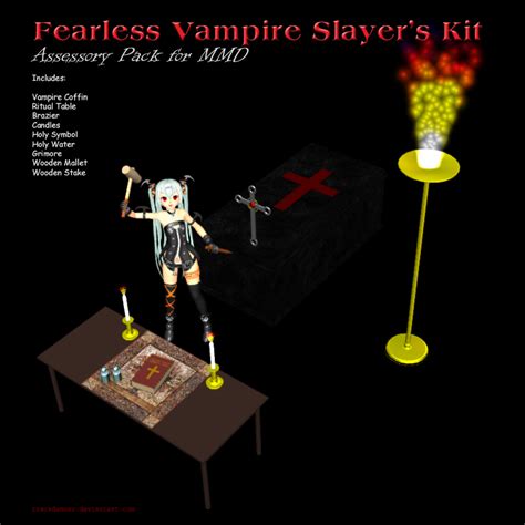 Mmd Fearless Vampire Slayers Kit By Trackdancer On Deviantart