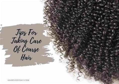7 Easy Coarse Hair Tips Hairstylist Gives Causes Preventions And More Hair Everyday Review