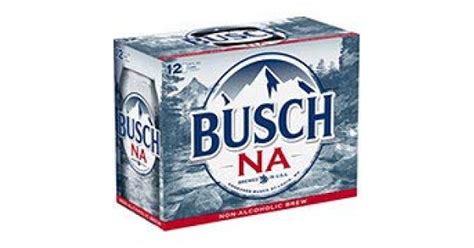Busch Na Non Alcoholic Beer 12 Oz Can 12 Pack