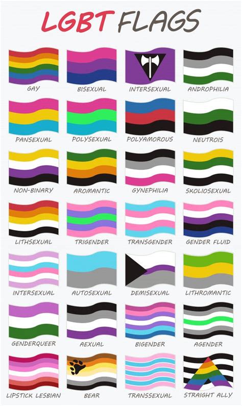 Non Binary All The Lgbtq Flags And Meanings 17 Commonly Used LGBTQ