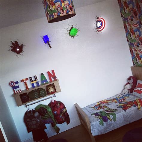Avengers Marvel Superhero Comic Inspired Room For My Little Man