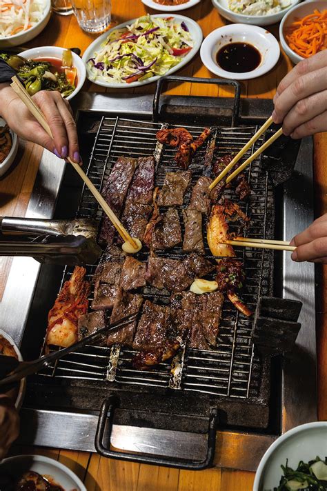 You can roast one piece of meat after the other without worrying about the mess left on the cooking plate. Table Top Korean BBQ Grill | Fire Pit Design Ideas