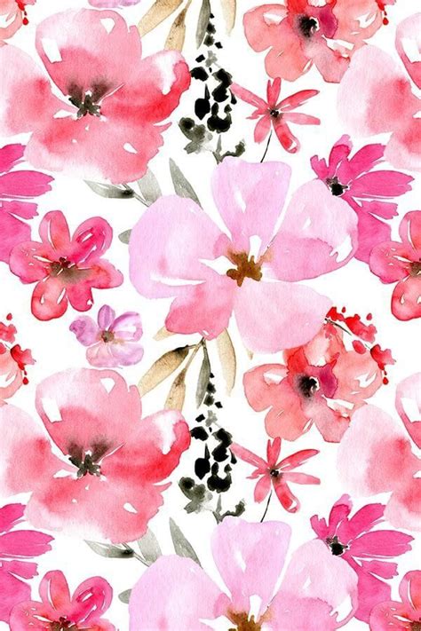 Maybe you would like to learn more about one of these? خلفيات وردية pink wallpaper | Watercolor wallpaper, Flower ...