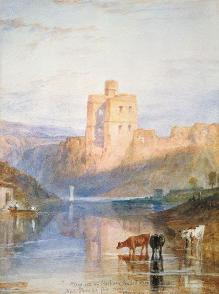 Norham Castle Illustration To Walter Sco Joseph Mallord William