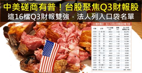 Jun 28, 2021 · 包括晶技、漢磊、南電、台光電、順德、超豐、茂達、威鋒電子、智邦及環球晶，前5月營收年增不但皆2位數起跳，在業績撐腰下，近日法人大買逾千張，股價跟著水漲船高，6月以來都改寫新高紀錄。 Money錢管家 - 【籌碼K晨報】貿易磋商川普報喜，台股聚焦 Q3 財報亮眼股，16 檔法人已卡位…