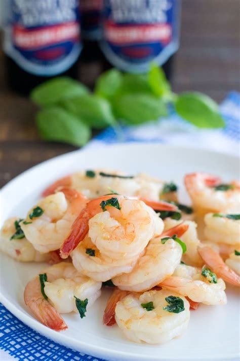 Garlic and beer marinated shrimp kabobs. The Best Shrimp Marinade (With Basil and Beer!) | Recipe ...