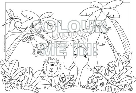 Download Jungle Scenery Drawing at GetDrawings | Free download