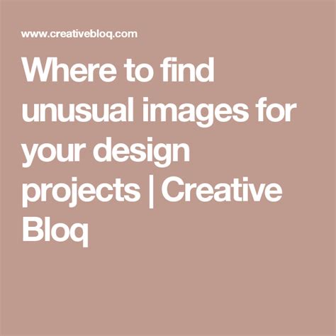 Where To Find Unusual Images For Your Design Projects Creative Bloq