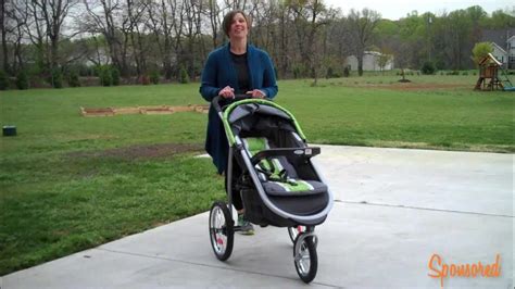 Graco Jogger Stroller With Click Connect Review Youtube