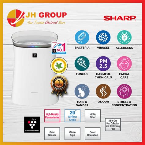 Sharp air purifier fpj30la fpj30lb price rm399.00 rm637.00: SHARP JAPAN PLASMACLUSTER 30m² AIR PURIFIER FPF40LW ...
