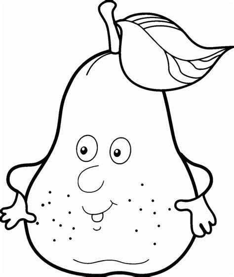 Dibujos de frutas para pintar. Dibujos de frutas para colorear