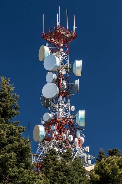 Premium Photo Communications Tower