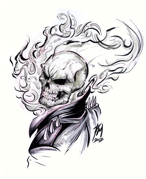Maybe you would like to learn more about one of these? Ghost Rider by renomsad on DeviantArt