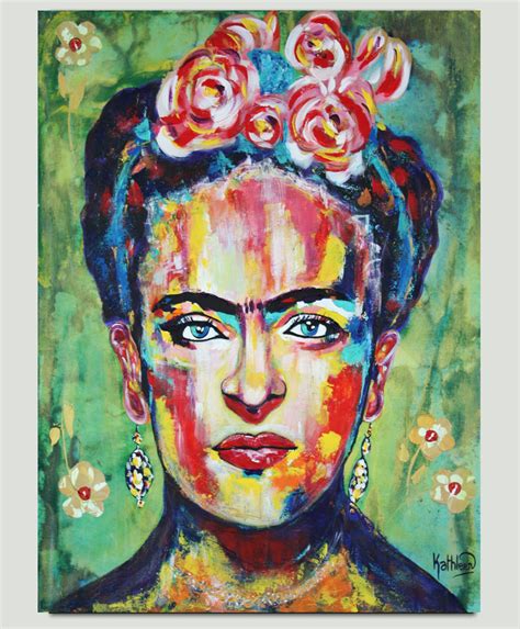 Frida Kahlo Art Frida Kahlo Artwork Frida Kahlo Print Wall Etsy