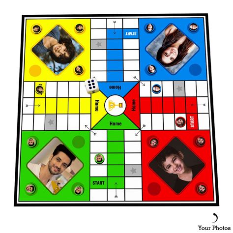 Customized Ludo Game With Your Photos Darazpk