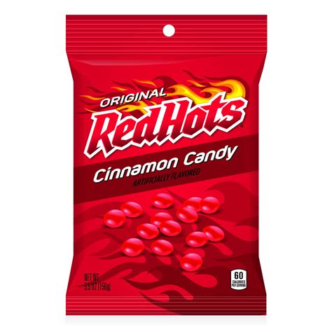 red hots hard candy cinnamon 5 5 ounce bag