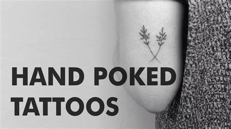 Hand Poked Tattoos Hand Poked Tattoo Poke Tattoo Tattoos