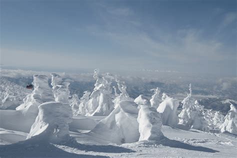 See A Different Side Of Japanese Snow Resorts Zao Enter The World Of