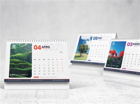 Desk Calendar 2021 By Dalibor Stankovic On Dribbble
