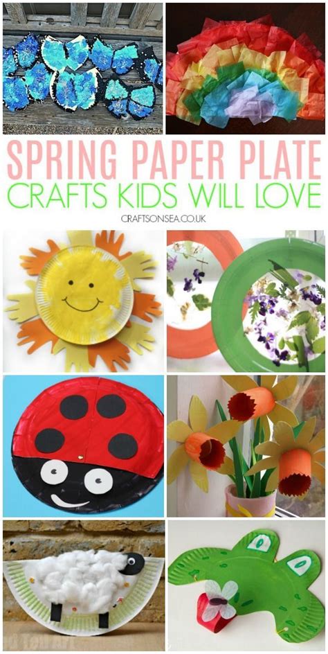 20 Easy Paper Plate Crafts For Spring Paper Plate Crafts Paper Plate Crafts For Kids Spring