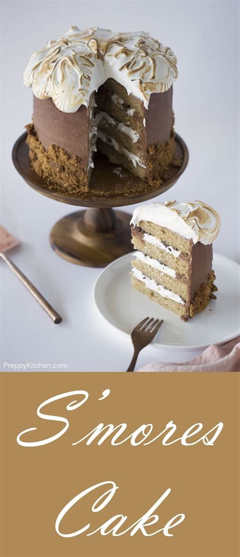 Smores Cake That Is Sweet And Delicious Perfect Birthday Cake And