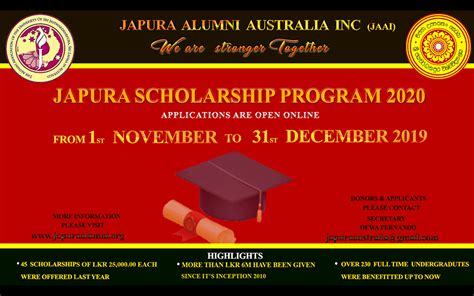 Apply Now For The Usj Alumni Scholarship Program 2020 Usj