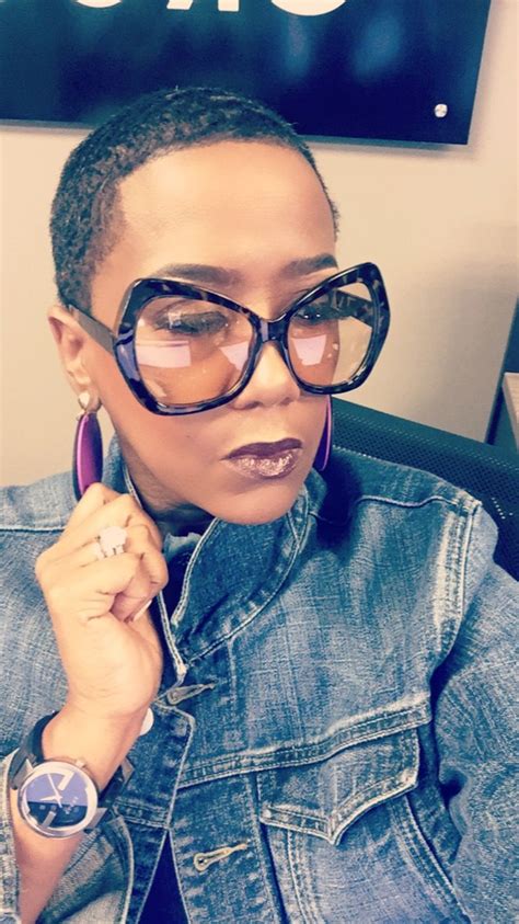 Funky Oversized Glasses, Black Woman, Short Natural Hair | Designer